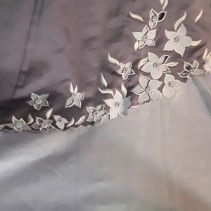 David's Bridal Lavender Prom Dress